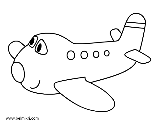 printable coloring pages airplane - photo #17